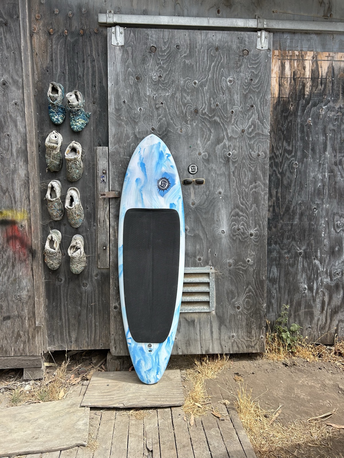 The KA Model mid length foilboard by Vince Broglio