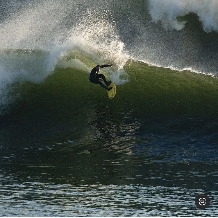 Collection of Vince Broglio custom surfboards