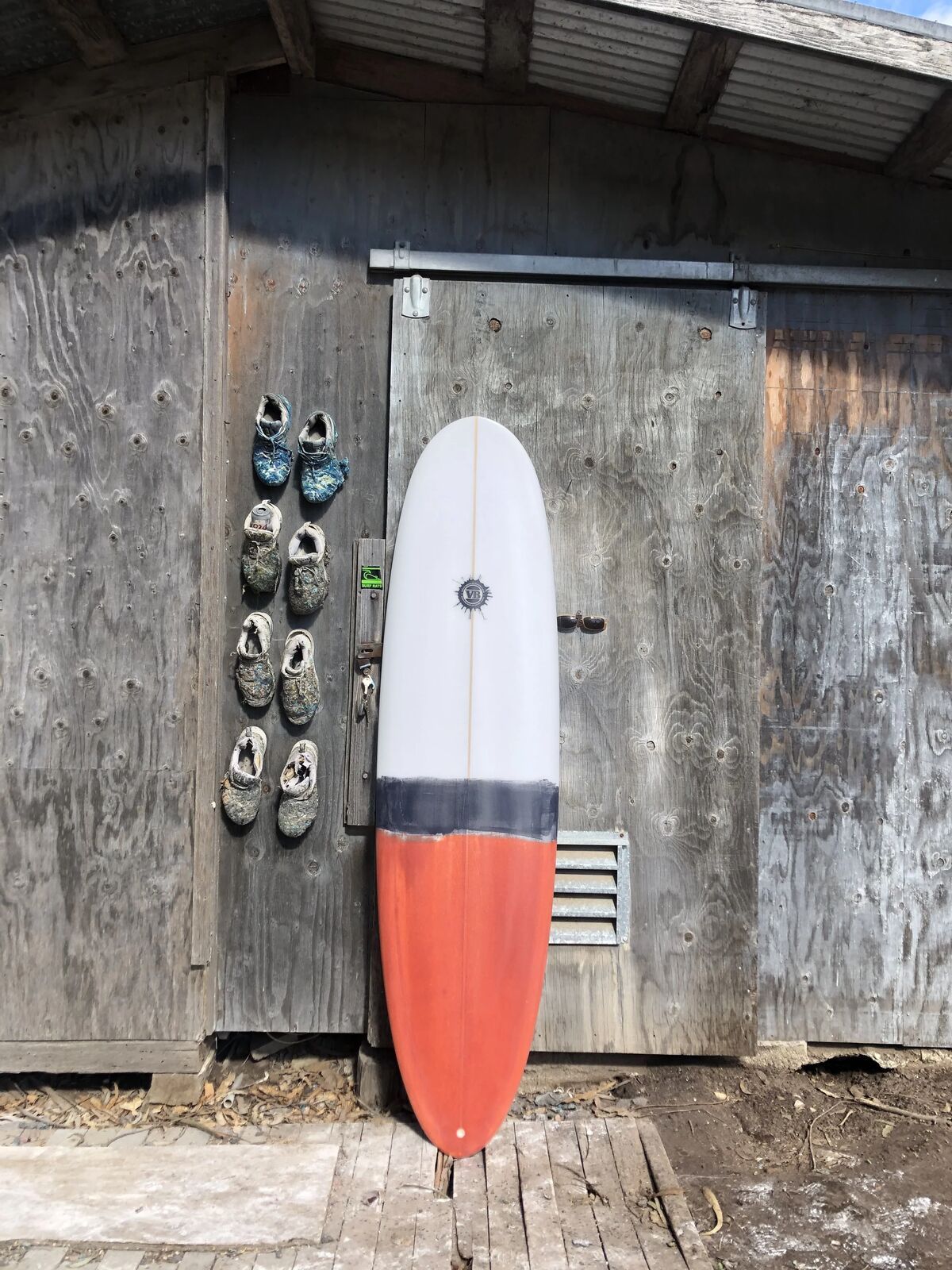 The Pug surfboard by Vince Broglio