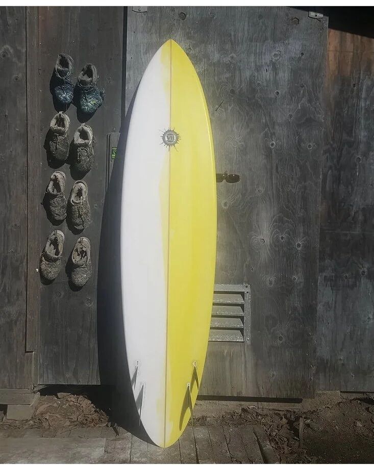 The Silver Back surfboard by Vince Broglio
