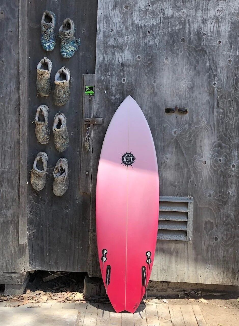 The ST surfboard by Vince Broglio