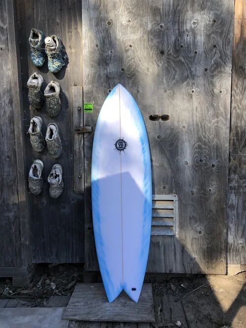 The Fish Twinzer surfboard by Vince Broglio